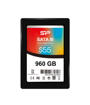 Silicon Power | Slim S55 | 960 GB | SSD form factor 2.5" | Solid-state drive interface Serial ATA III