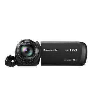 Panasonic HC-V380EP-K 1920 x 1080 pixels Black Wi-Fi Optical zoom 50 x 3 " HDMI