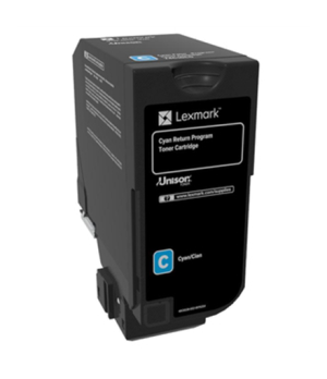 Lexmark Lexmark High Capacity Cyan Return Programme 84C2HC0 Toner Cartridge | Lexmark Cyan