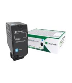 Lexmark Lexmark High Capacity Cyan Return Programme 84C2HC0 Toner Cartridge | Lexmark Cyan