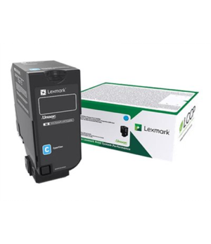 Lexmark Lexmark High Capacity Cyan Return Programme 84C2HC0 Toner Cartridge | Lexmark Cyan