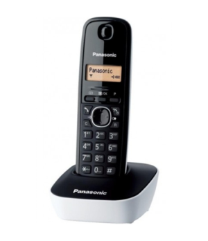 Panasonic | Cordless | KX-TG1611FXW | Built-in display | Caller ID | Black/White | Phonebook capacity 50 entries | Wireless conn