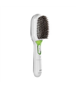 Braun BR750 Satin Hair Ionic Brush, White Braun BR750 Green, White