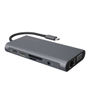 Icy Box IB-DK4040-CPD USB Type-C™ DockingStation with two video interfaces | Raidsonic