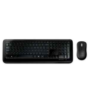 Microsoft Wireless Desktop 850 (AES) Keyboard and Mouse Set Wireless Mouse included US Black English,Danish,Finnish,NO/SV Numeri