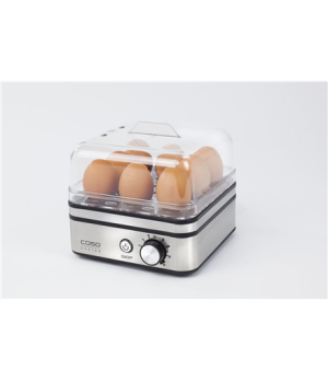 Caso | Egg Boiler and Steam Cooker | ED10 | Stainless steel/ black | 400 W