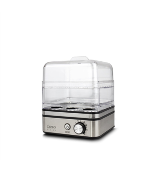 Caso | Egg Boiler and Steam Cooker | ED10 | Stainless steel/ black | 400 W