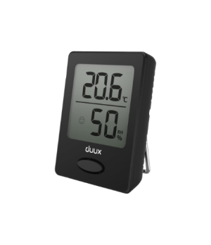 Duux | Sense | Black | LCD display | Hygrometer + Thermometer