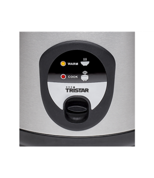 Tristar | RK-6127 | Rice cooker | 500 W | Black/Stainless steel