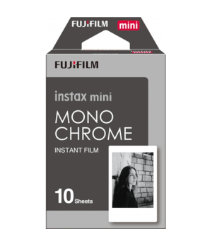 Fujifilm | Instax Mini | Monochrome (10pl) Instant Film | 54 x 86 mm | Quantity 10