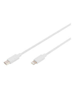 Digitus | Lightning to USB-C data/charging cable | DB-600109-020-W | USB-C to Lightning Apple Lightning 8-pin | USB C