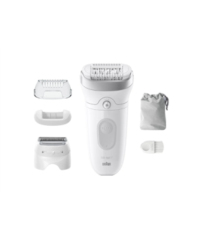 Braun Epilator | SE7-041 Silk épil 7 | Number of power levels 2 | Wet & Dry | White/Silver