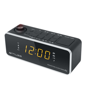 Muse | M-188P | Black | Clock radio