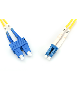 Digitus | Patch Cord | DK-2932-01 | Cable diameter 3 mm Cable type: I-VH 2E9/125µ Fiber diameter: 09/125µ Connector 1/2: LC/SM