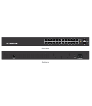 Ubiquiti | EsgeSwitch | ES-24-Lite | Web managed | Rackmountable | Gigabit Ethernet (copper) ports quantity 24 | SFP ports quant