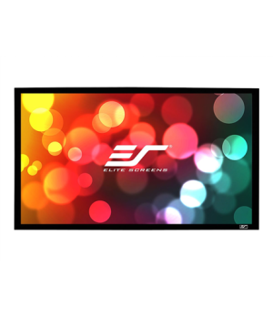 Elite Screens | SableFrame Series | ER100WH1 | Diagonal 100 " | 16:9 | Viewable screen width (W) 221 cm | Black