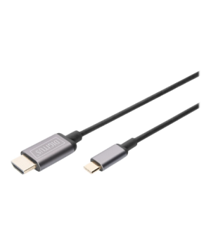 Digitus | USB Type-C to HDMI Adapter | DA-70821 | Black | USB Type-C | 1.8 m