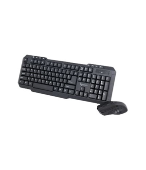 Gembird | Desktop Set | KBS-WM-02 | Keyboard and Mouse Set | Wireless | Mouse included | US | Black | USB | US | 450 g | Numeric