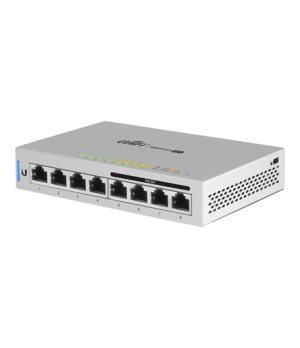 Ubiquiti | Switch | Unifi US-8-60W | Web managed | Desktop | 1 Gbps (RJ-45) ports quantity 8 | PoE ports quantity 8 | PoE/Poe+ p