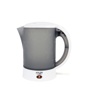 Adler | Travel Kettle | AD 1268 | Standard | 600 W | 0.6 L | Plastic | White