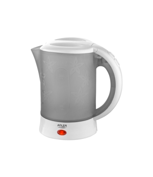 Adler | Travel Kettle | AD 1268 | Standard | 600 W | 0.6 L | Plastic | White