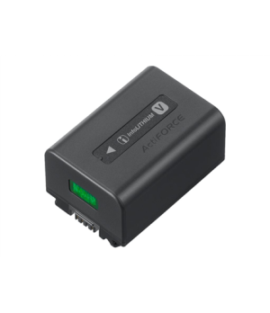 Sony | Compact V-series InfoLITHIUM™ rechargeable battery with 7.3V mean output and 6.9Wh (950mAh) capacity. | NP-FV50A