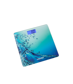 Mesko | Bathroom scales | MS 8156 | Maximum weight (capacity) 150 kg | Accuracy 100 g | Blue