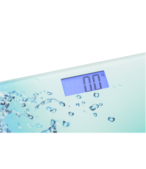 Mesko | Bathroom scales | MS 8156 | Maximum weight (capacity) 150 kg | Accuracy 100 g | Blue