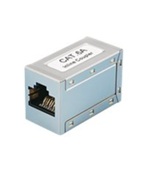 Logilink Logilink  Inline Coupler 1:1 Cat.6A RJ45 STP, metal housing | RJ45 Inline Coupler Cat.6A according ISO11801 channel tes