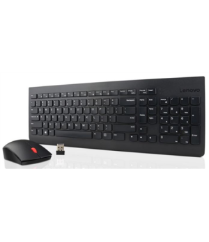 Lenovo | Essential | Essential Wireless Keyboard and Mouse Combo - US English with Euro symbol | Keyboard and Mouse Set | Wirele