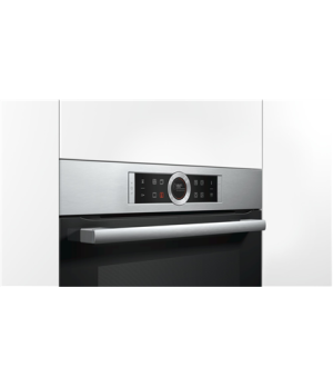 Bosch Oven HBG672BS1 71 L Multifunctional Pyrolysis Rotary and electronic Height 60 cm Width 60 cm Stainless steel