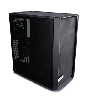 Fractal Design | Meshify C | FD-CA-MESH-C-BKO-TG | Side window | Left side panel - Tempered Glass | Black | ATX | Power supply i