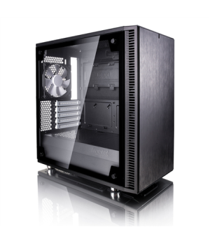 Fractal Design | Define Mini C TG | FD-CA-DEF-MINI-C-BK-TG | Side window | Left side panel - Tempered Glass | Black | Micro ATX 