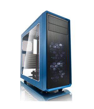 Fractal Design | Focus G | FD-CA-FOCUS-BU-W | Side window | Left side panel - Tempered Glass | Blue | ATX | Power supply include