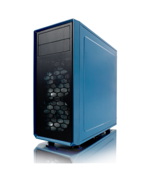 Fractal Design | Focus G | FD-CA-FOCUS-BU-W | Side window | Left side panel - Tempered Glass | Blue | ATX | Power supply include