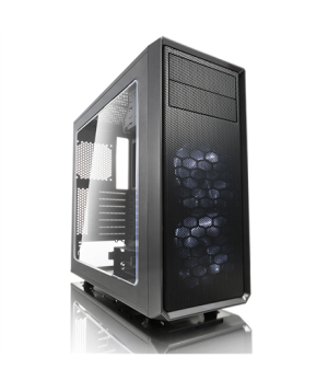 Fractal Design | Focus G | FD-CA-FOCUS-GY-W | Side window | Left side panel - Tempered Glass | Gray | ATX | Power supply include