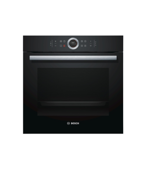 Bosch Oven HBG672BB1S 71 L A+ Electric Pyrolysis Touch plus control ring Height 60 cm Width 60 cm Black