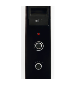 Mill | Heater | AB-H1000MEC | Oil Filled Radiator | 1000 W | Number of power levels 3 | Suitable for rooms up to 12-16 m² | Whit