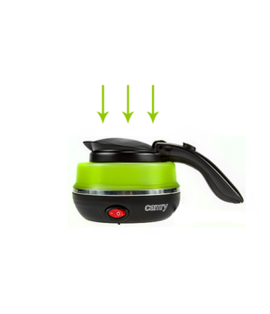 Camry | Travel kettle | CR 1265 | Electric | 750 W | 0.5 L | Plastic | Green