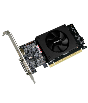 Gigabyte | Low Profile | NVIDIA | 2 GB | GeForce GT 710 | GDDR5 | Cooling type Active | HDMI ports quantity 1 | PCI Express 2.0 