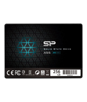 Silicon Power | A55 | 256 GB | SSD form factor 2.5" | SSD interface SATA | Read speed 550 MB/s | Write speed 450 MB/s