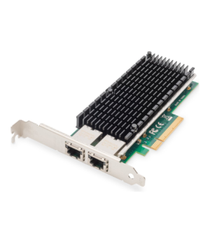 Digitus | 10Gbps Dual Port Ethernet Server adapter PCIe X8, Intel X540 BT2 | DN-10163