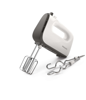 Philips | Mixer | HR3740/00 | Hand Mixer | 450 W | Number of speeds 5 | Turbo mode | White/Grey