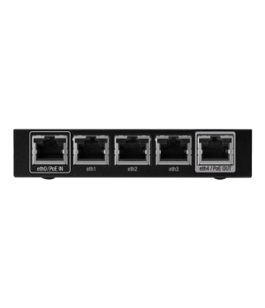 EsgeRouter ER-X | No Wi-Fi | 10/100/1000 Mbit/s | Ethernet LAN (RJ-45) ports 5 | Mesh Support No | MU-MiMO No | No mobile broadb