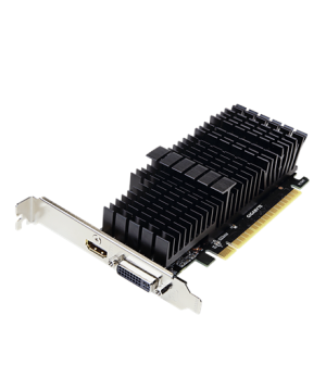 Gigabyte Low Profile NVIDIA 2 GB GeForce GT 710 GDDR5 PCI Express 2.0 Processor frequency 954 MHz HDMI ports quantity 1 Memory c