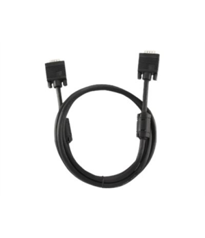 Cablexpert Premium VGA HD15M/HD15M dual-shielded w/2*ferrite core 15M cable Black Cablexpert