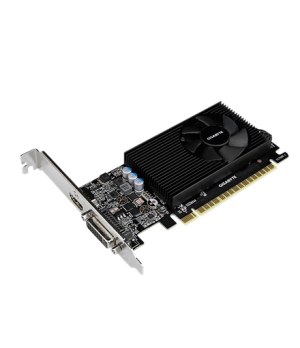 Gigabyte GV-N730D5-2GL 1.0 low profile NVIDIA 2 GB GeForce GT 730 GDDR5 PCI Express 2.0 Processor frequency 902 MHz HDMI ports q