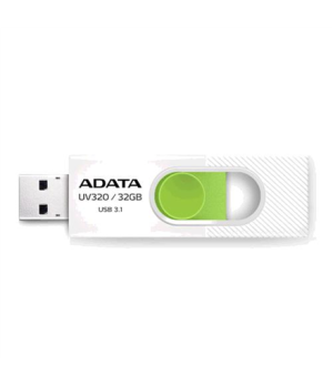 ADATA | UV320 | 32 GB | USB 3.1 | White/Green