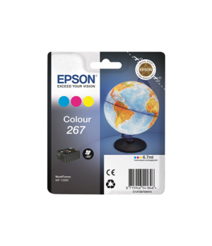 Epson 267 Tri-colour Ink Cartridge | Ink | Cyan, Magenta, Yellow