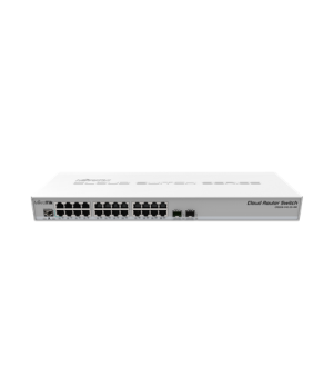 MikroTik | Cloud Router Switch CRS326-24G-2S+RM | Managed L3 | Rackmountable | Gigabit Ethernet (copper) ports quantity 24 | SFP